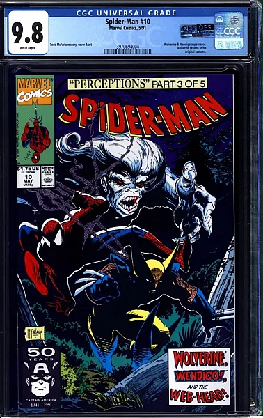 SPIDER-MAN #10 - Grade 9.8